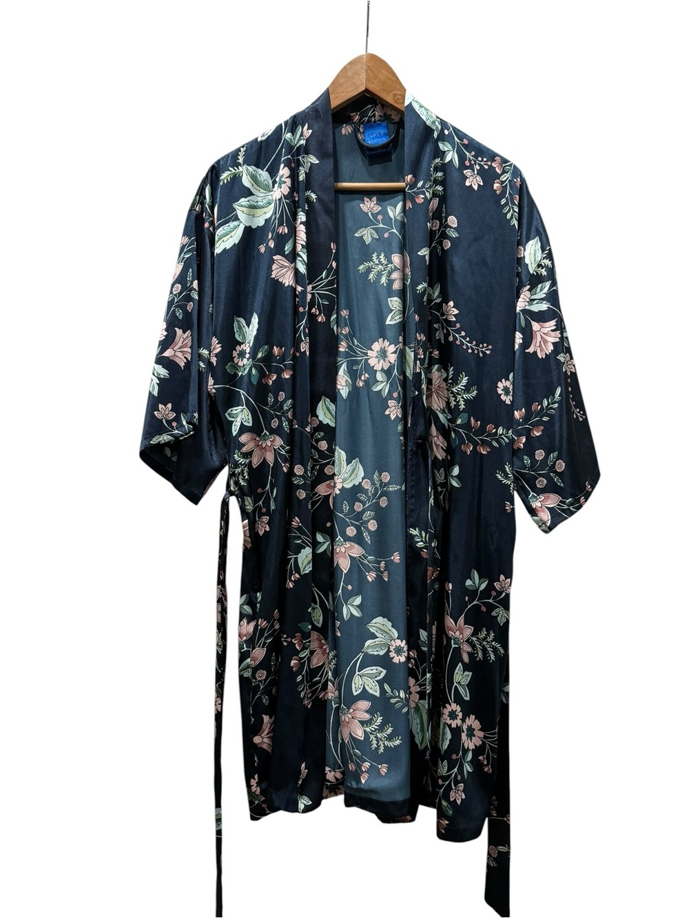 Apt. 9 Intimates Floral Satin Robe / Kimono – Women’s Small